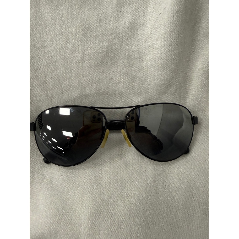 Chanel 4204-Q Black Quilted Leather Polarized Aviator Sunglasses c.101/Z7